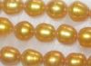 Sell freshwater loose regular non-round pearl strands