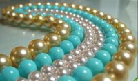 Sell shell pearl strands