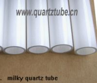 Sell opaque quartz glass tube