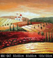 Sell Garden landscape oil painting