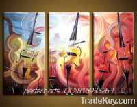 Sell handmade oil painting/ direct manufacturers/guitar