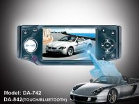 4.3" single din car DVD multimedia player with bluetooth &TV function