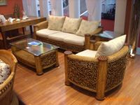 E-0002rattan sofa