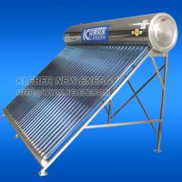 Approved solar water heater and solar collector