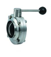 One End Flange; one end welded butterfly valve