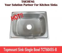Stainless Steel Kitchen Sink TCT6045S-B