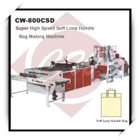 CW-800CSD Super High-Speed Soft Loop Handle Bag Making Machine