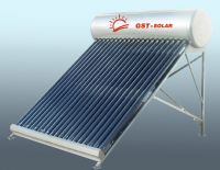 Non-Pressure Solar Water Heater   Galvanized