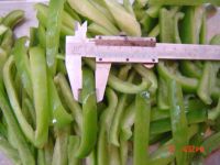 Sell IQF GREEN PEPPER STRIPS