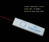 Sell laser pointer card