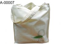 Sell 100% Organic Cotton Shopping Bag / A-00007