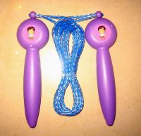 Sell cartoon jump rope, flash jump rope, jump rope