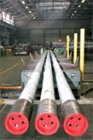 Aluminium round tube, drill pipes