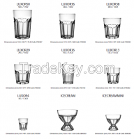 Drinkware- Glass tumblers