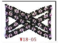 Sell Beaded Fashion Hair Comb(W18-05)