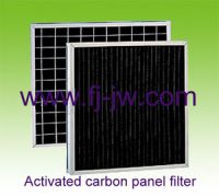 Sell activated carbon panel filter
