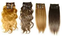 supply clip in hair extension, pack and small pieces