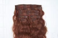Sell clip in extensions with 100% raw human hair