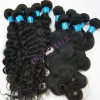 Sell virgin remy brazilian weave brazilian wave hair
