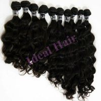 Sell virgin remy cambodian/brazilian/indian/peruvian hair weave