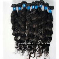 Sell brazilian wave hair virgin hair extension