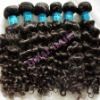 Sell deep wave brazilian hair top quality natural color