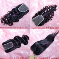 Sell Brazilian Virgin Hair Swiss Lace, Lace Closure