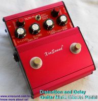 Distortion and Delay Guitar Multi Effects Pedal