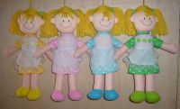 Sell plush toys-girl dolls