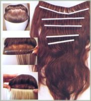 Sell hair extensions, skin weft, PU weft, tape hair extension