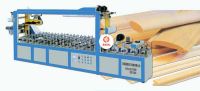 Curve wrapping machine