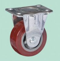 Light-duty patent super polyurethane casters(purplish red)