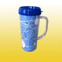 Sell plastic ad travel mug AT-T034