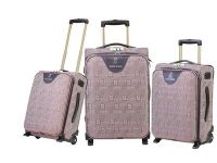 luggage/stripe jacquard luggage