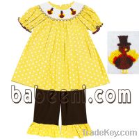 Sell wholesale kids smocked dresses clothing