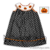 Sell Polka dot smocked dress DR 1349