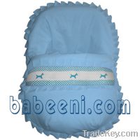 Horse hand smocked seat cover for kids