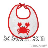 Sell Funny appliqued baby bib