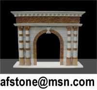 Sell Fireplace, stone fireplace, carving, sculpture,