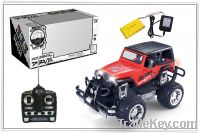 Sell 1:14 scale 4CH R/C car -off road car with lights 15BF