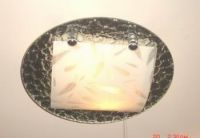 Sell glass ceiling lamp(HQ2384A/2)