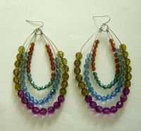 Sell colorful beads earring