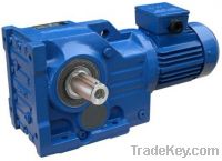 Helical Bevel geared motor