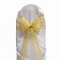 Sell chair cover and gold sash