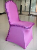 Sell purple spamdex chair cover