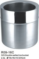 2L Stainless steel ice bucket (R09-16C)