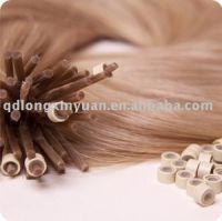 Sell stick I tip keratin prebonded remy human hair extension