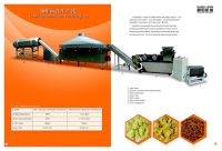 Sell fried flour snack food processing line