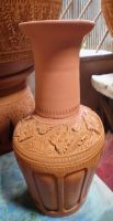 Carve pottery vase