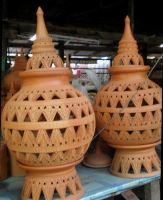 carved pottery